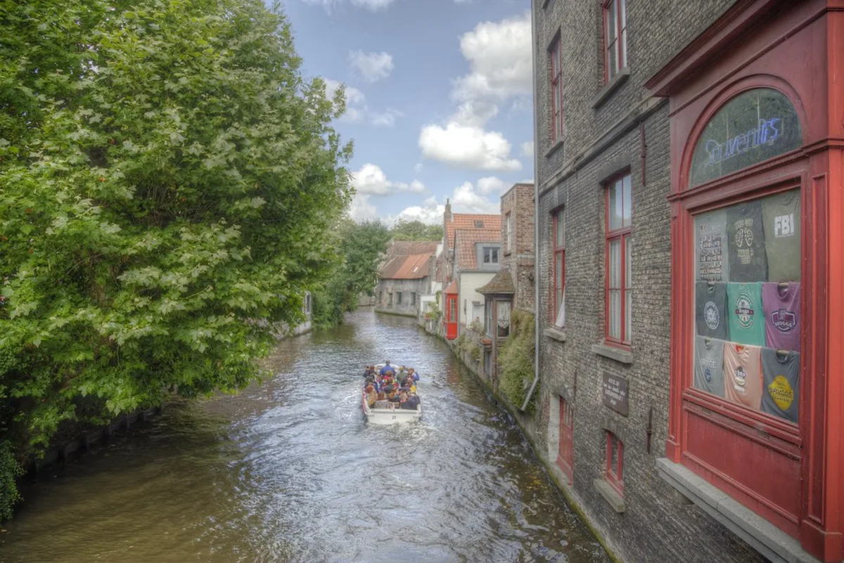 Complete 3-Hour Self-Guided Bruges Walking Tour Route in Bruges