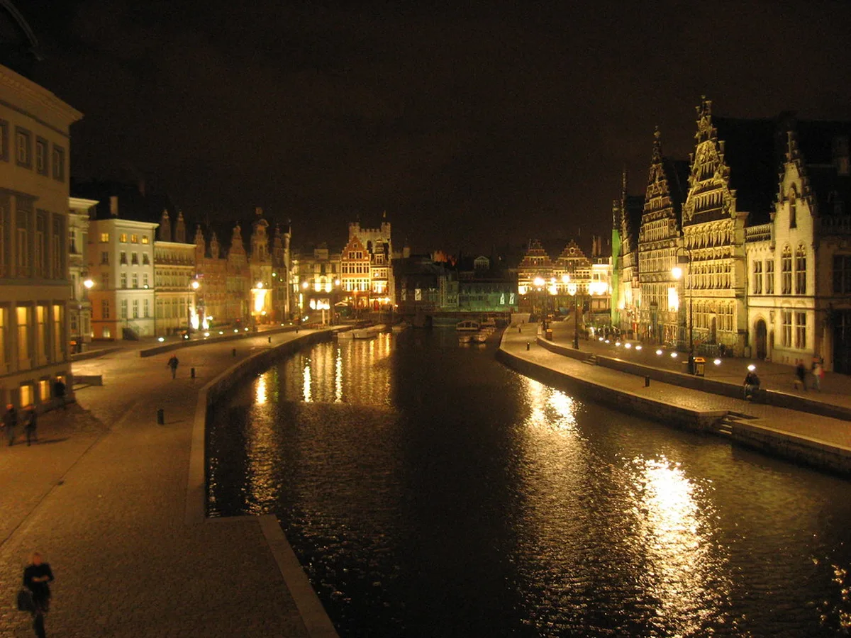 Exploring Graslei and Korenlei Waterfronts in Ghent