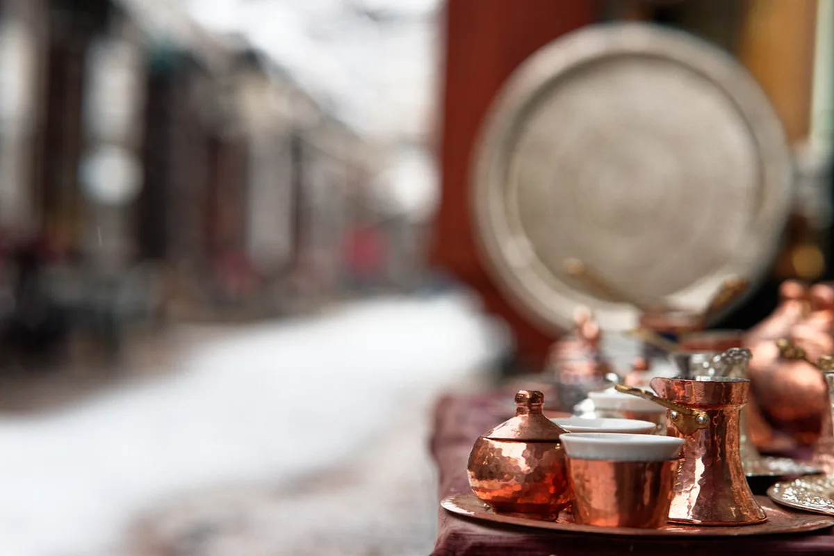 Artisan Traditions and Shopping in Kazandžiluk in Sarajevo