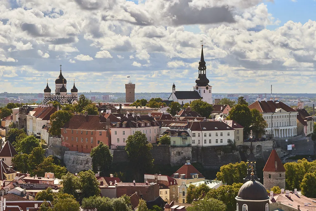 Tallinn Old Town in Estonia