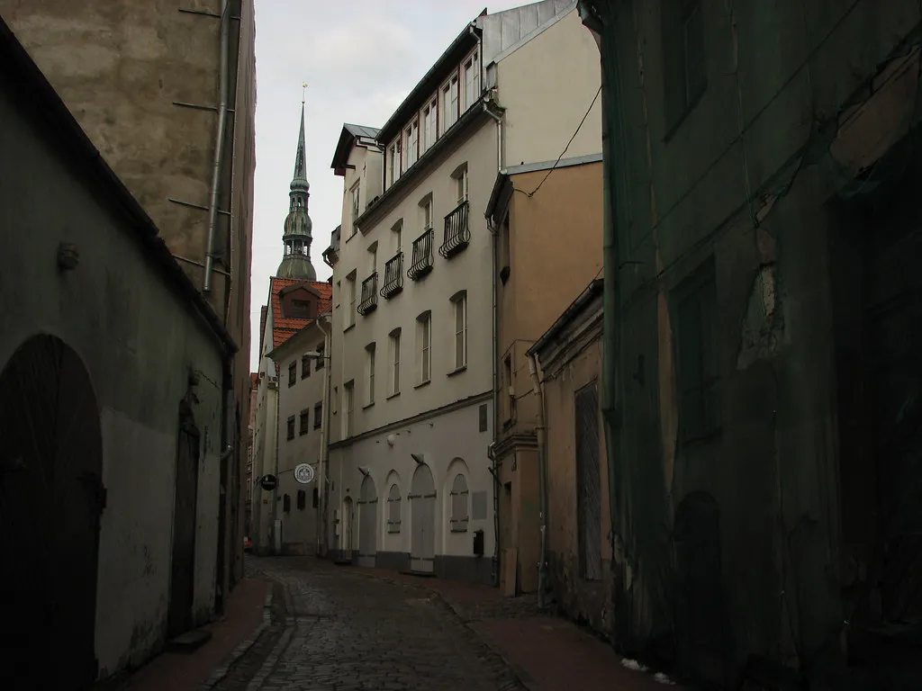 Riga Old Town (Vecriga) in Latvia