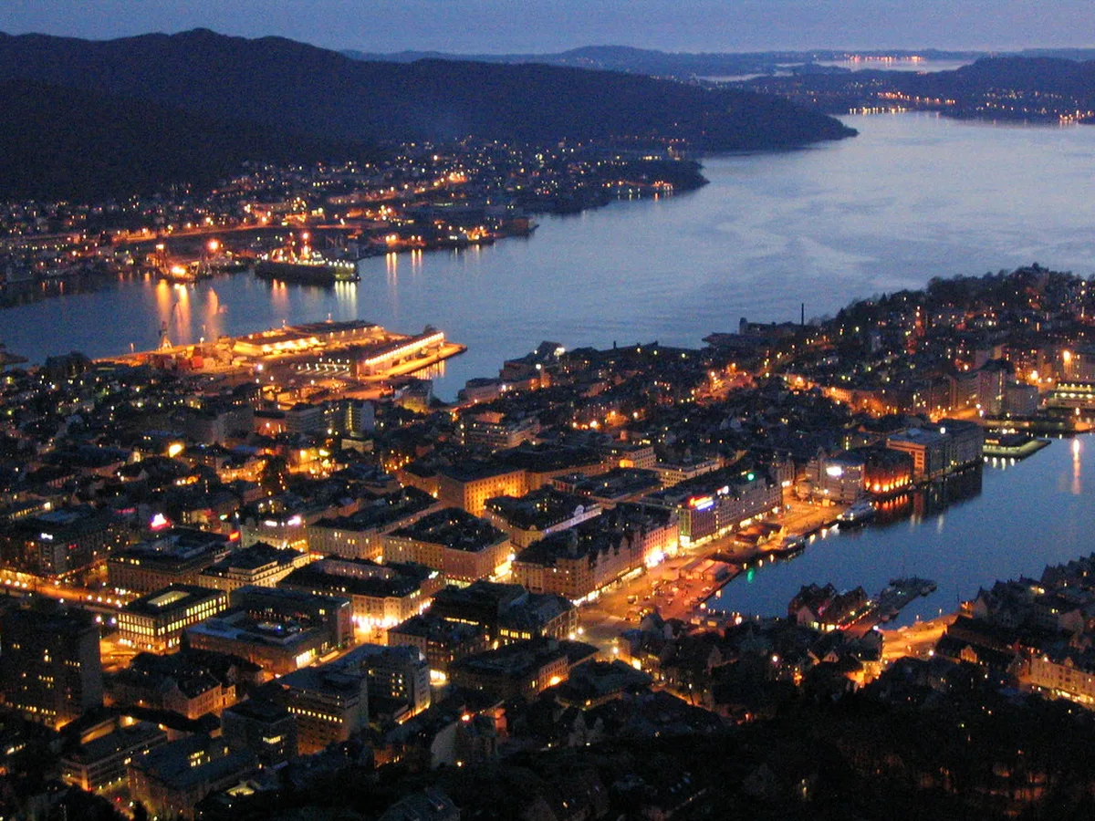Fløibanen Funicular The Gateway to Mount Fløyen in Bergen