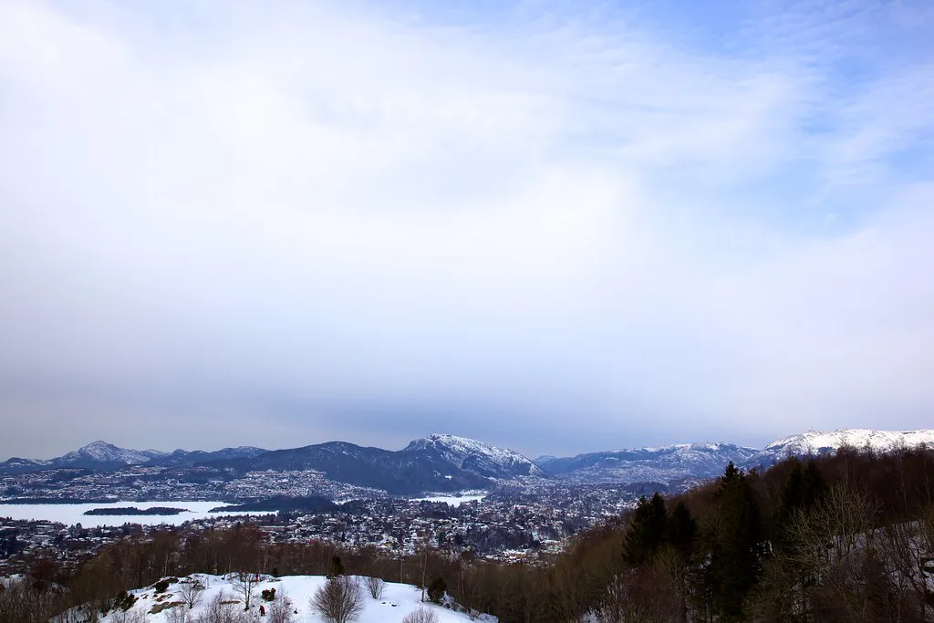 Hiking Bergen's Seven Mountains in Norway