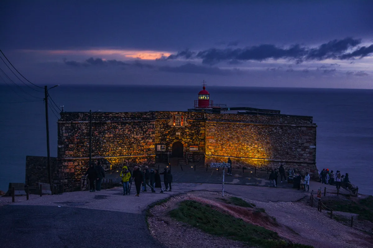 São Miguel Arcanjo Fort and Surf Museum in Nazaré