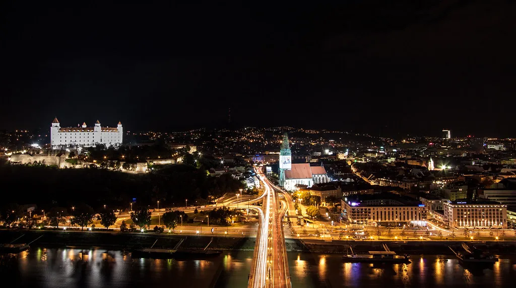Bratislava Old Town in Slovakia
