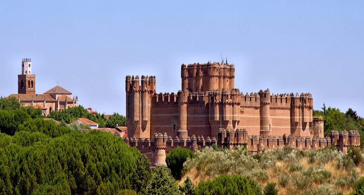 The Unique Brick Fortress of Coca Castle in Segovia